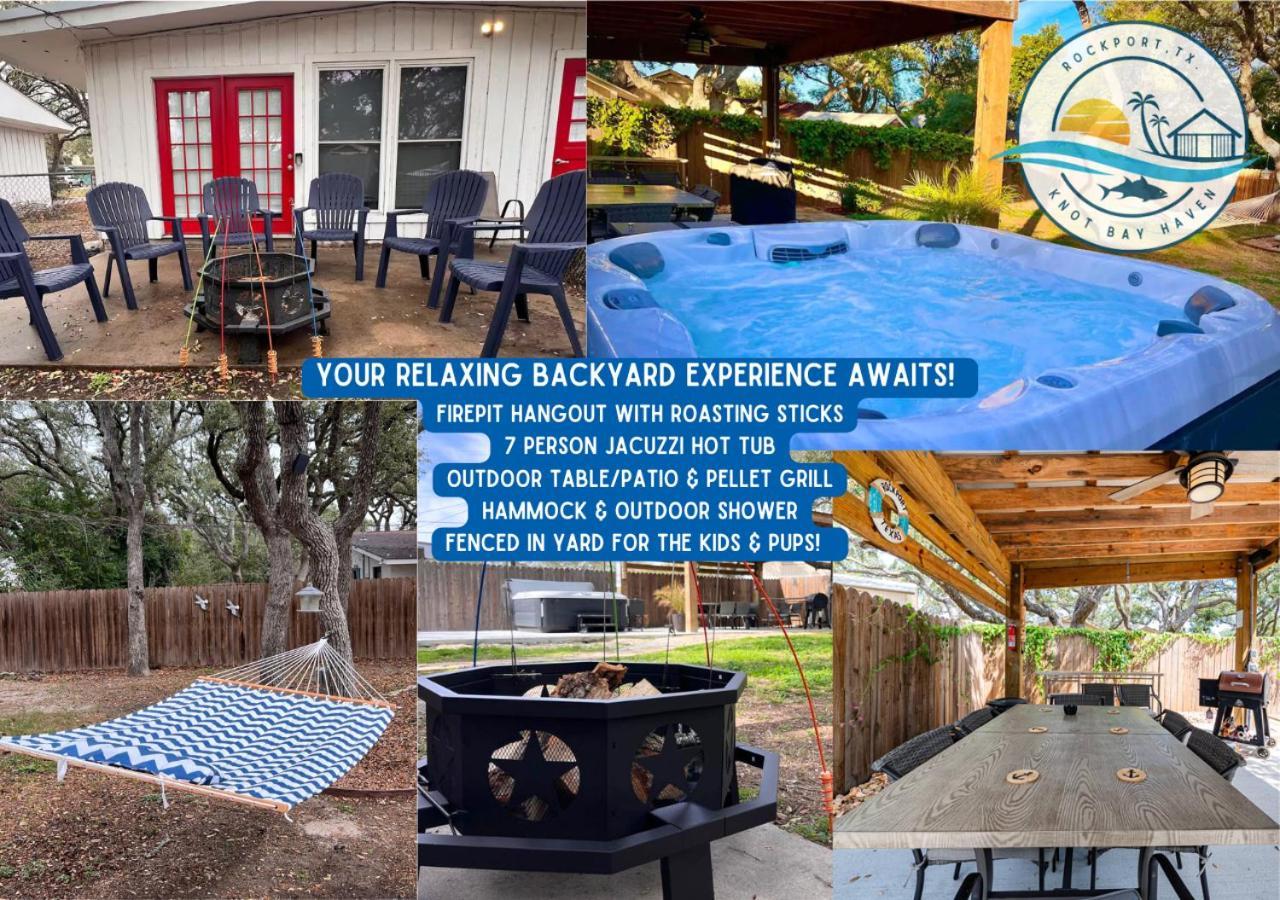 Knot Bay Haven, Dog Friendly, Hot Tub, Fenced Yard, Patio And Grill, 3 Br Villa ร็อกพอร์ต ภายนอก รูปภาพ